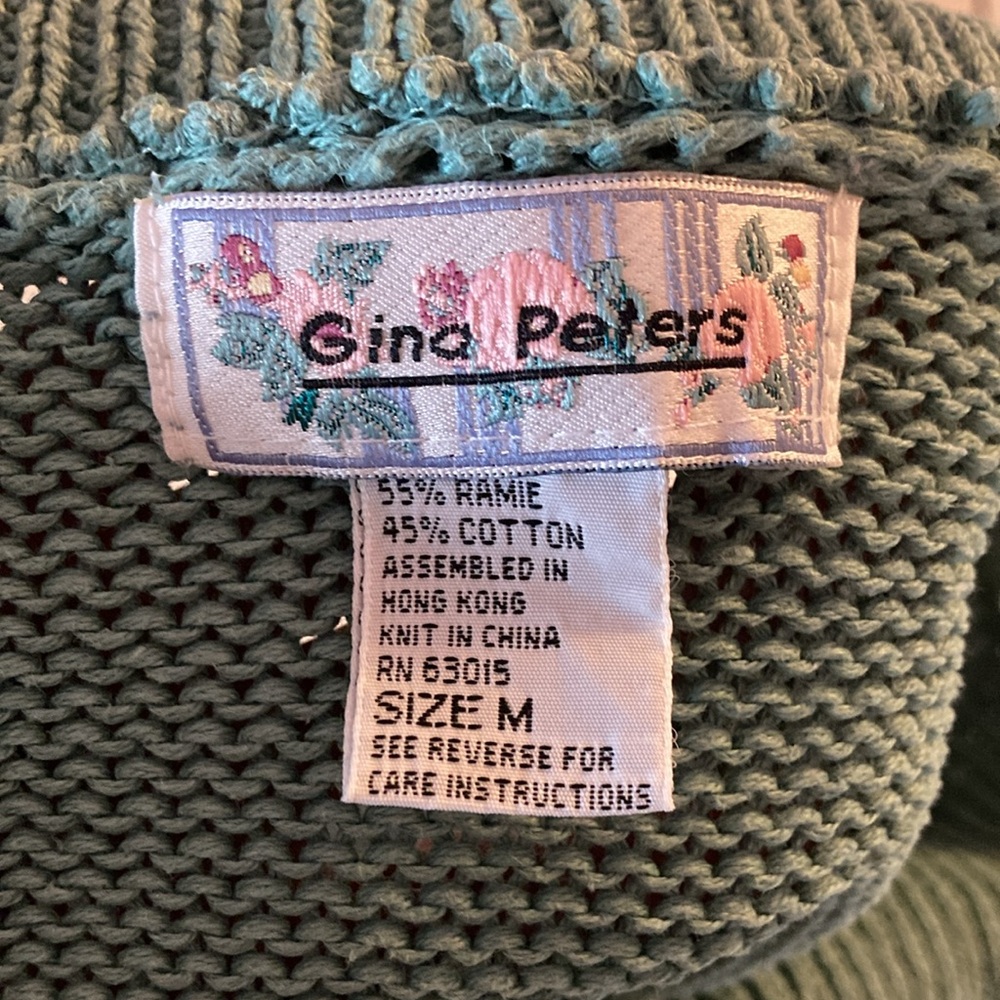 Vintage Floral Sweater Vest - Picture 10 of 13